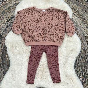 Zara Girls 2 Piece Set - Size 2-3 Years